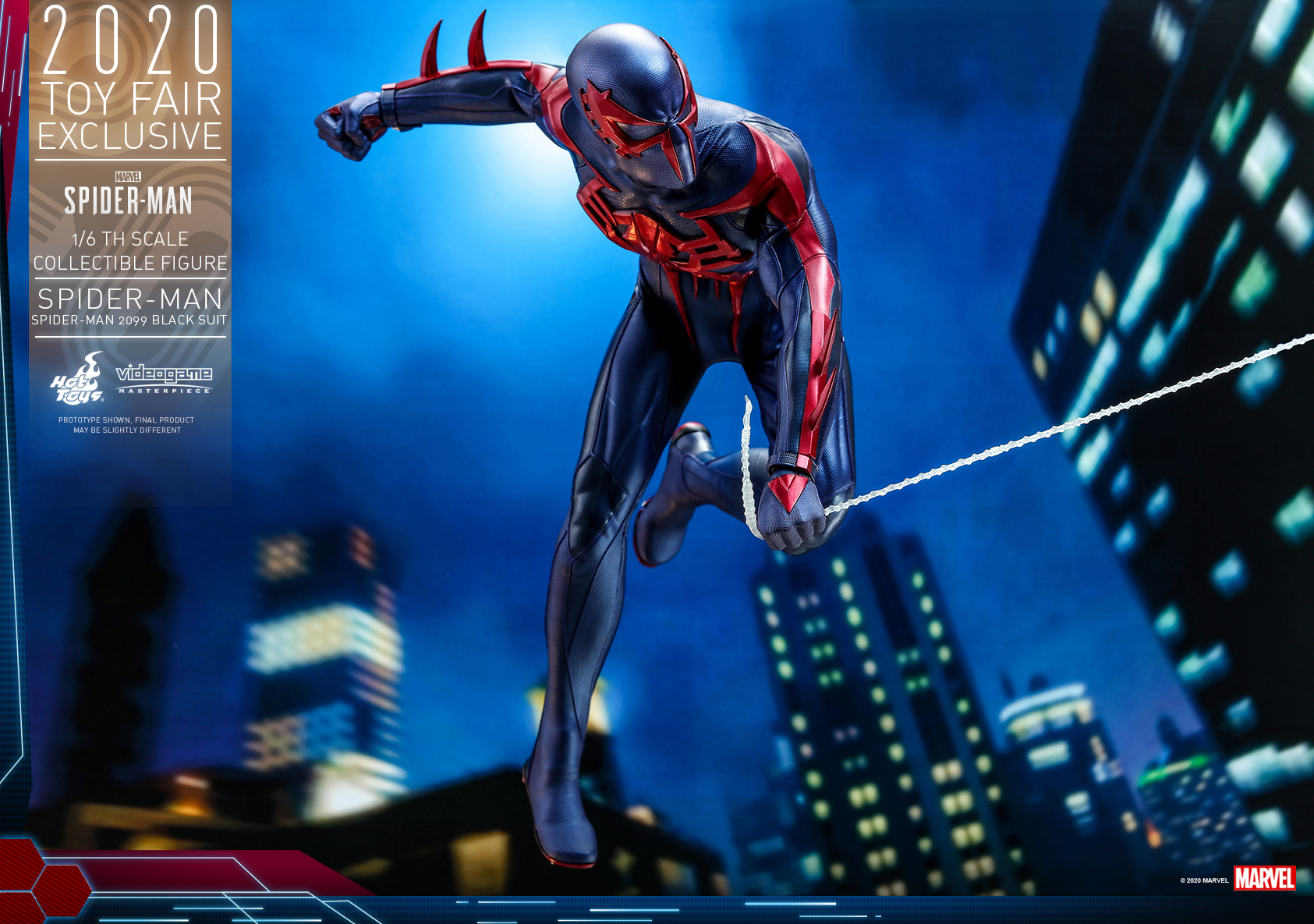 Hot Toys - MSM - Spider-Man (Spider-Man 2099 Black Suit) collectible figure_PR12