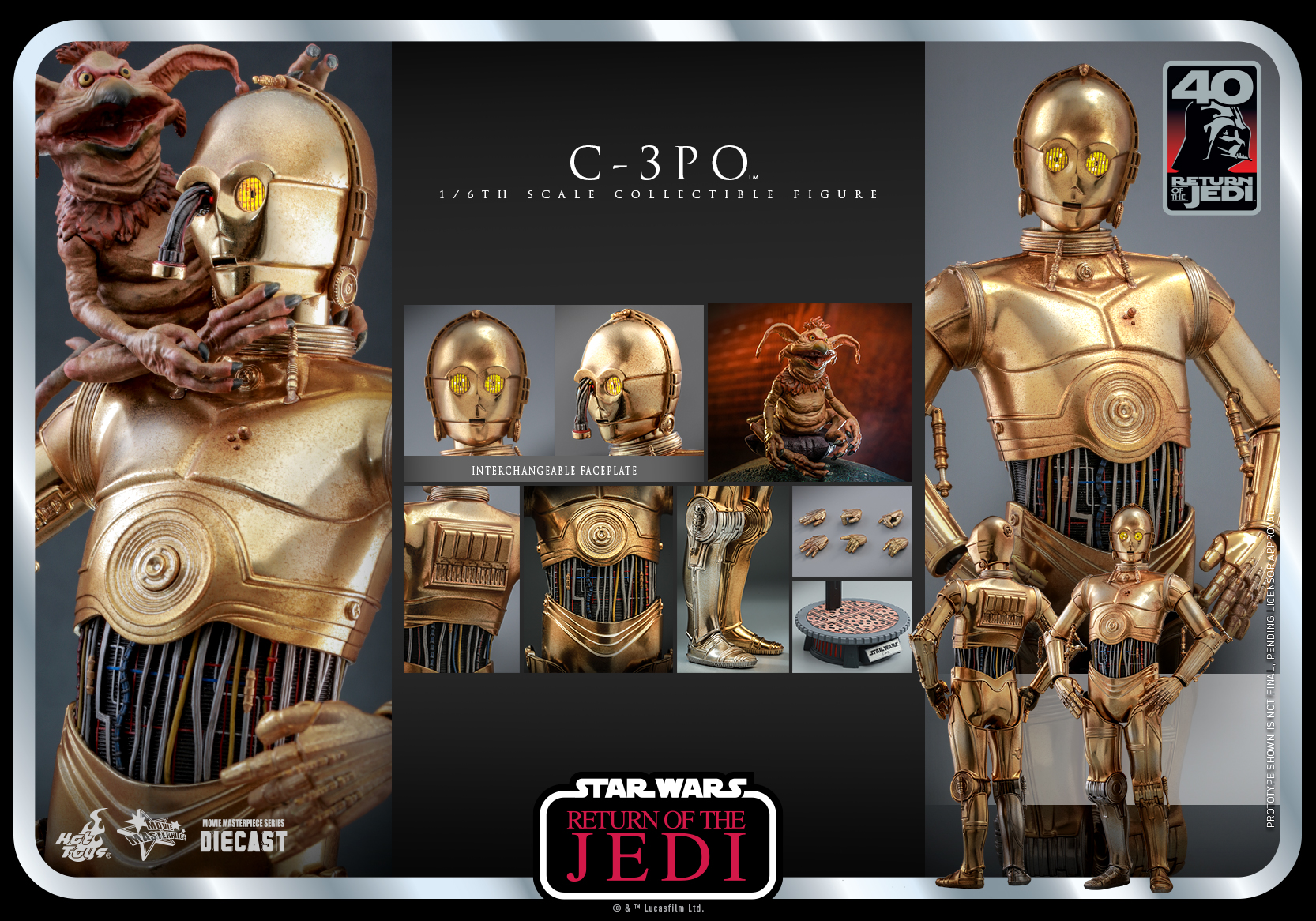 Hot Toys - SWEP6 - C-3PO (Diecast) collectible figure_PR18