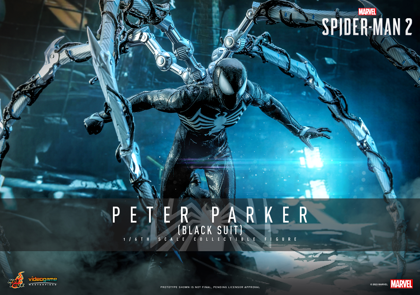 Hot Toys - MSM2 - 1-6 Peter Parker (Black Suit)_Poster