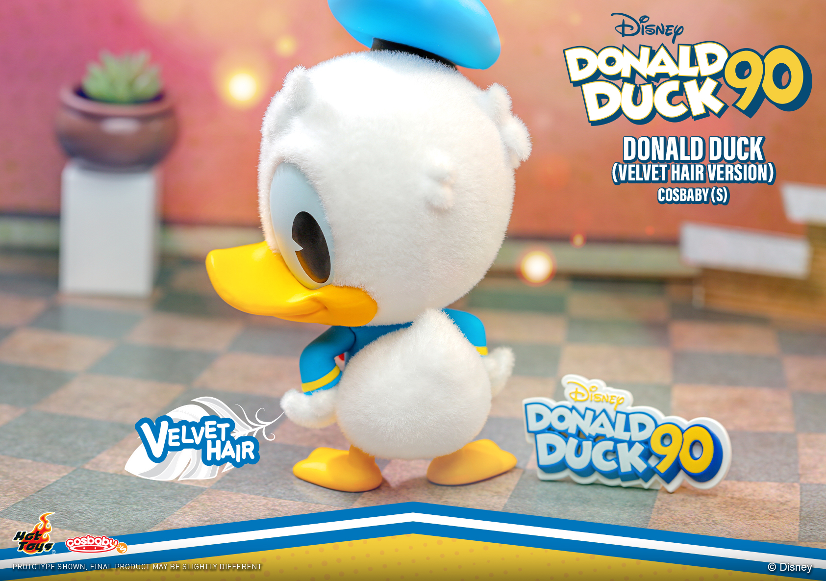 Hot Toys - Donald Duck (Velvet Hair Version) Cosbaby_PR2