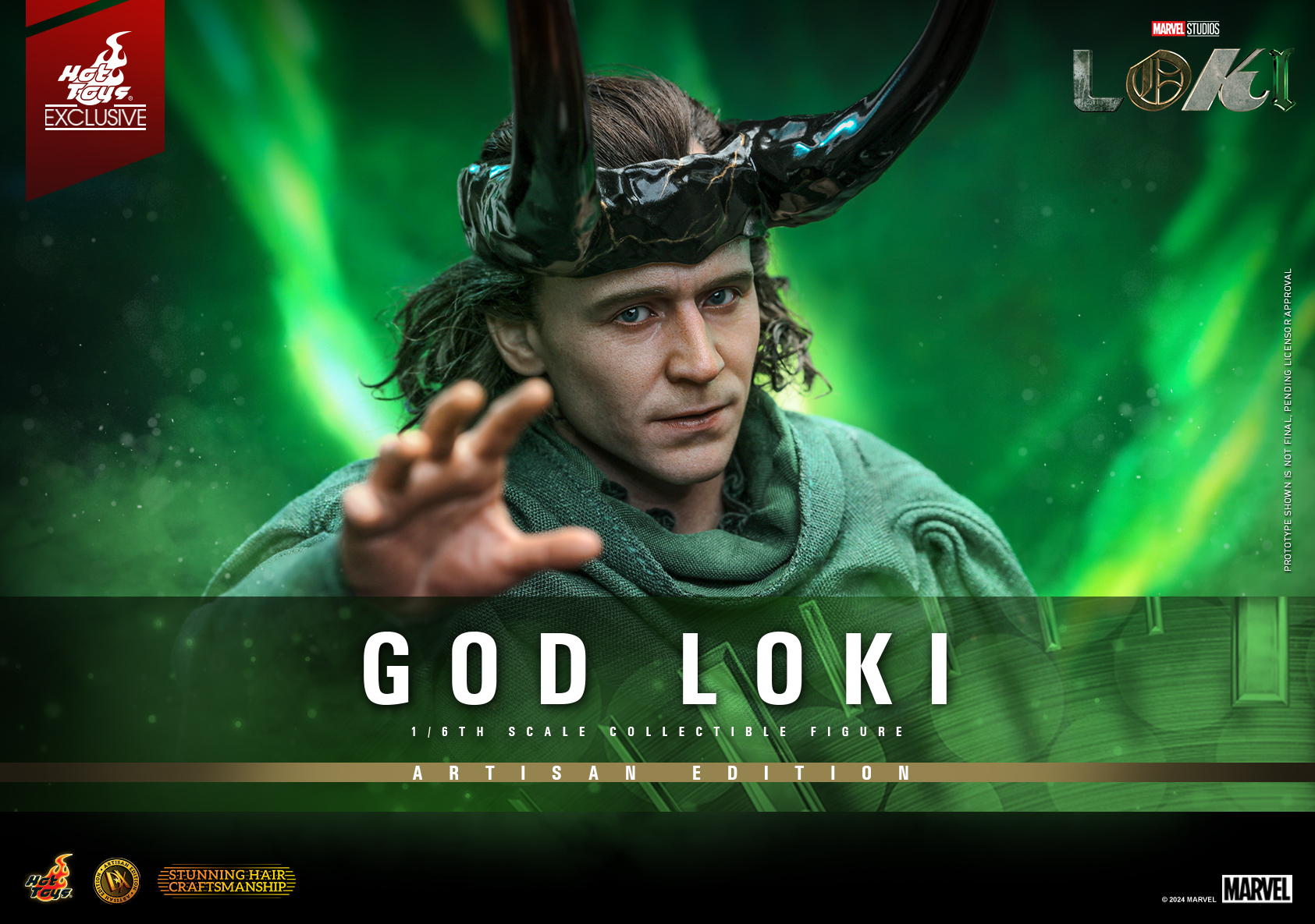 Hot Toys - Loki - God Loki (Artisan Edition) collectible figure_Poster