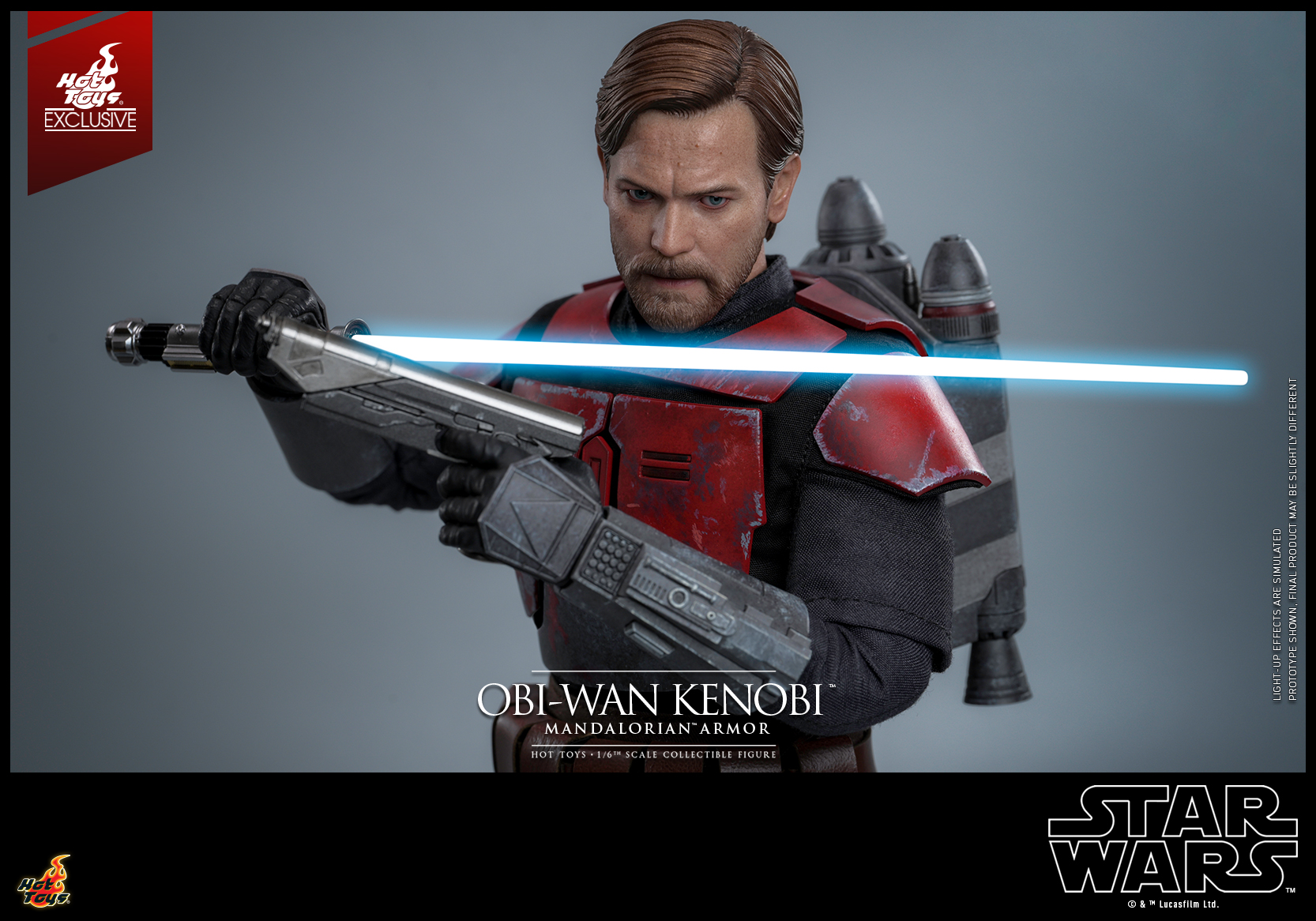 Hot Toys - SWCW - Obi-Wan Kenobi (Mandalorian Armor) collectible figure_PR13