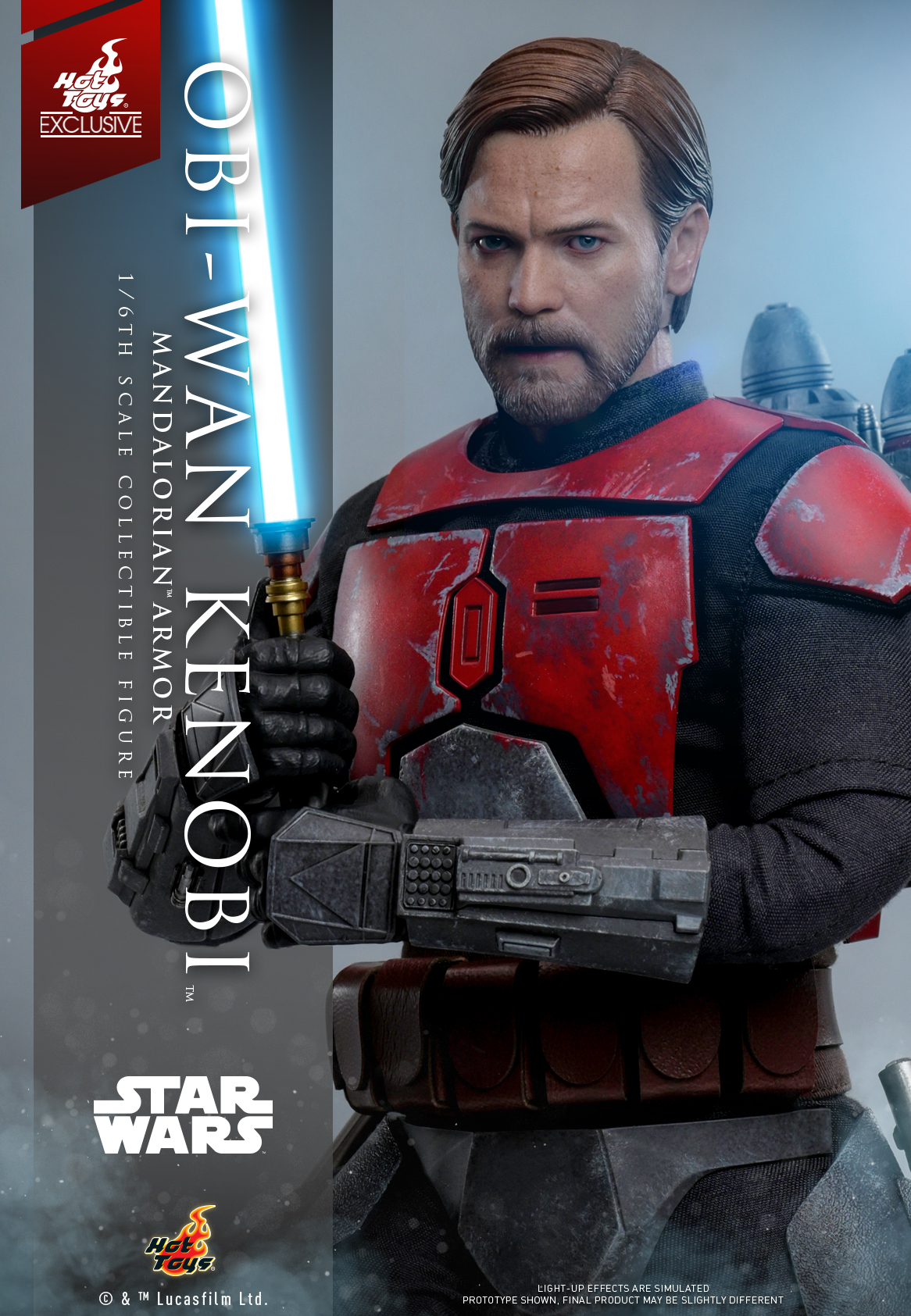 Hot Toys - SWCW - Obi-Wan Kenobi (Mandalorian Armor) collectible figure_Poster