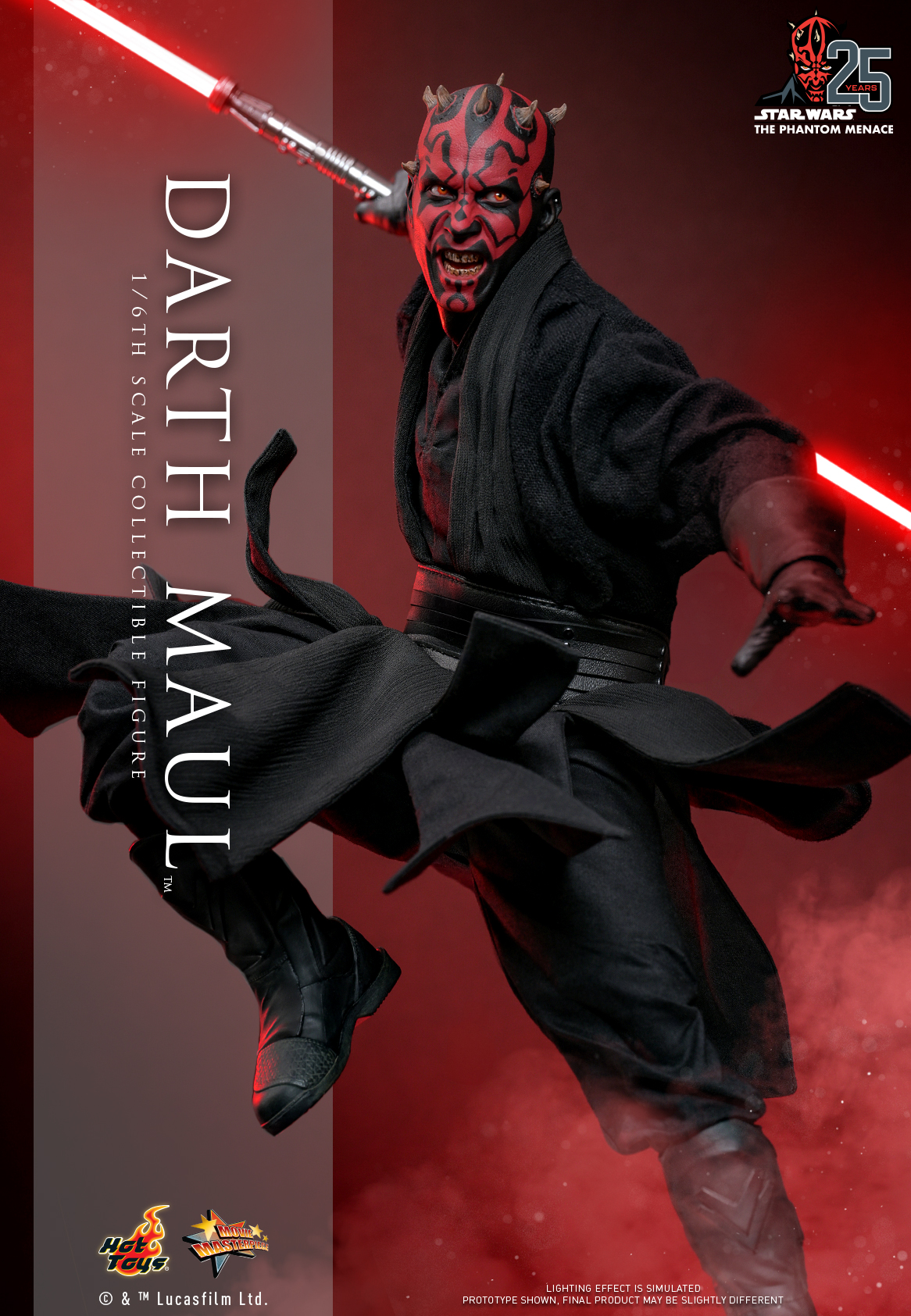 Hot Toys - SWEP1 - Darth Maul Collectible Figure_Poster