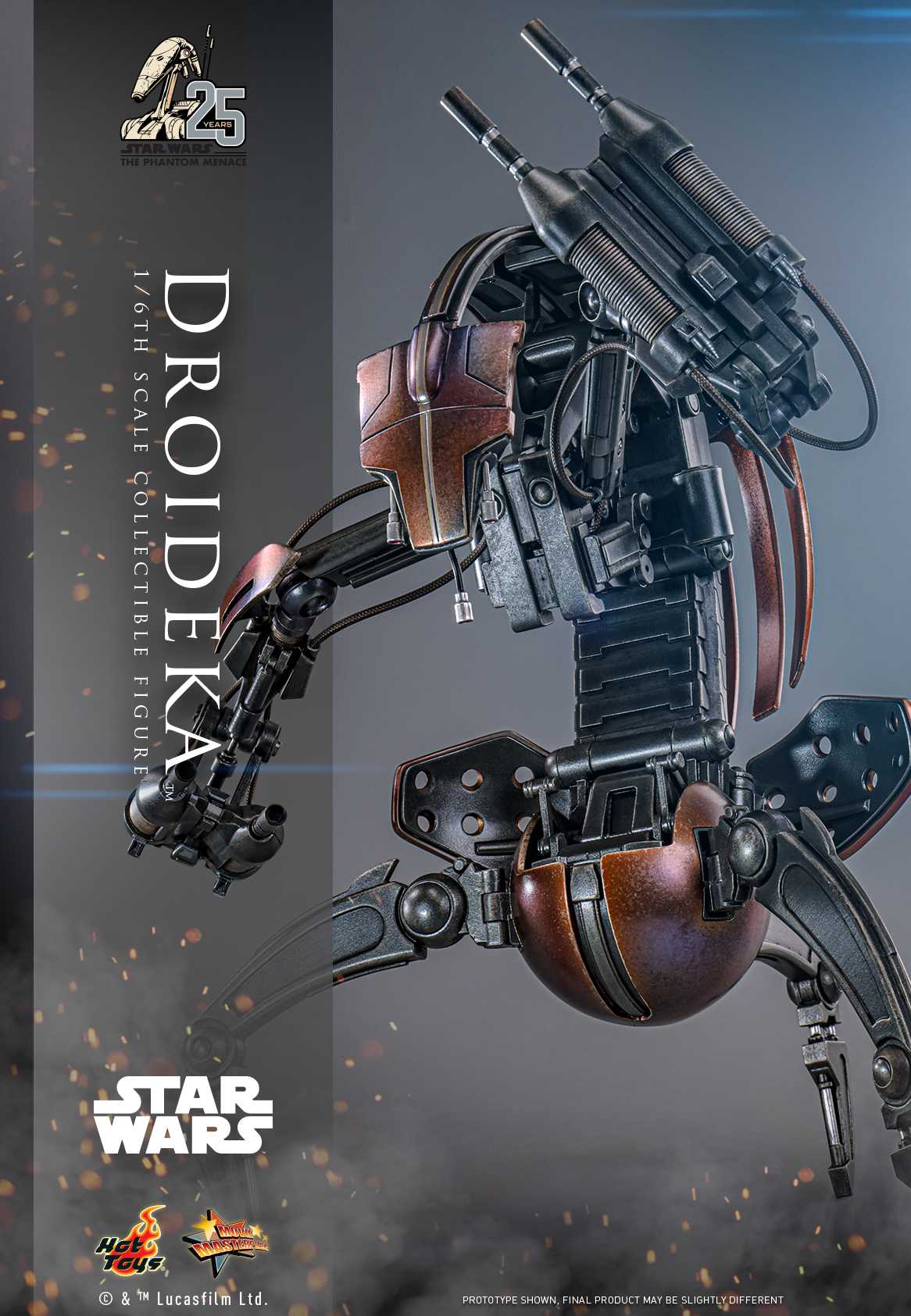 Hot Toys - SWEP1 - Droideka collectible figure_Cover