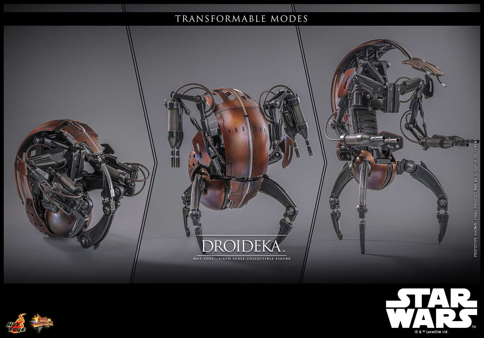 Hot Toys - SWEP1 - Droideka collectible figure_PR16
