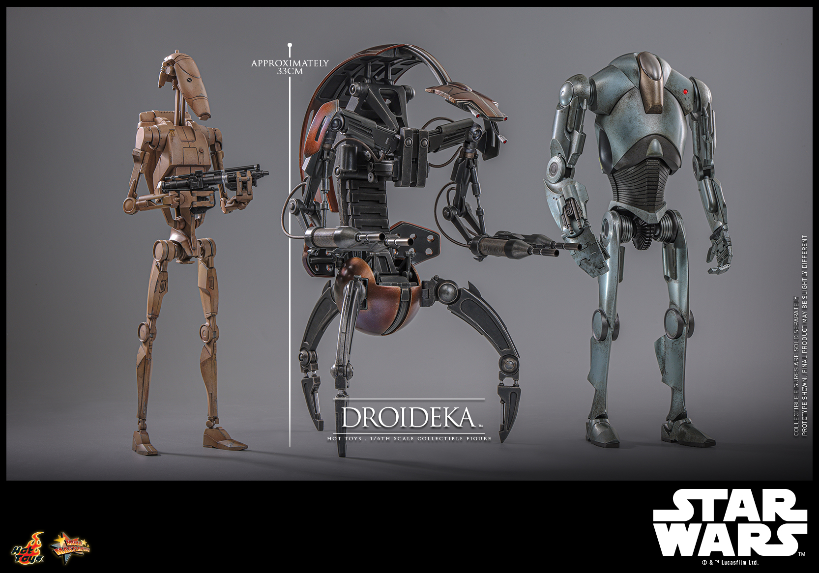 Hot Toys - SWEP1 - Droideka collectible figure_PR17