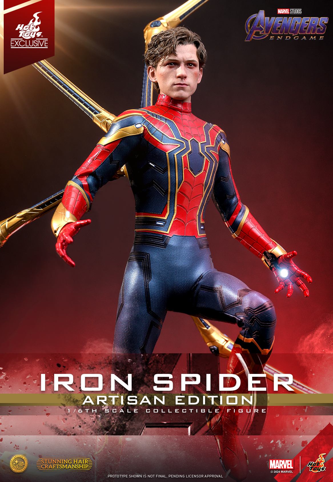 Hot Toys - A4 - Iron Spider (Artisan Edition) Figure_Poster