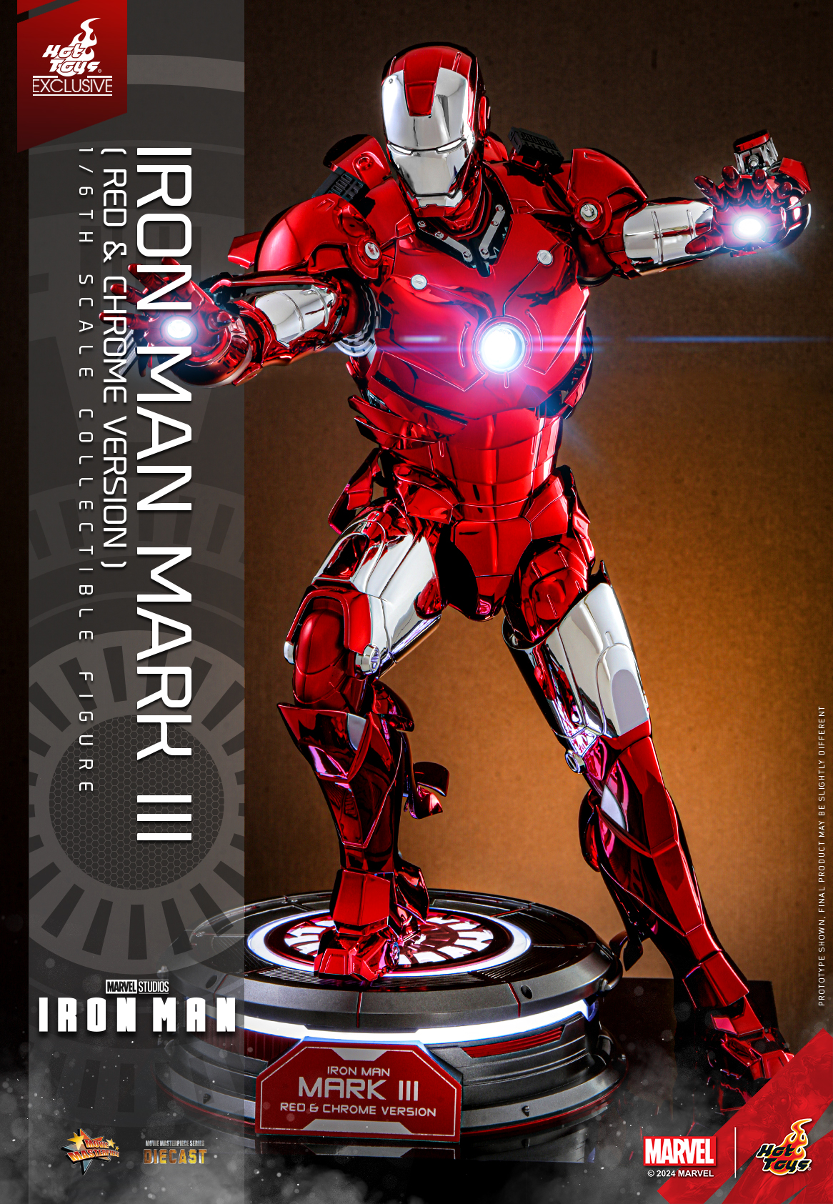 Hot Toys - IM - Iron Man Mark III (Red & Chrome Ver.)_Poster