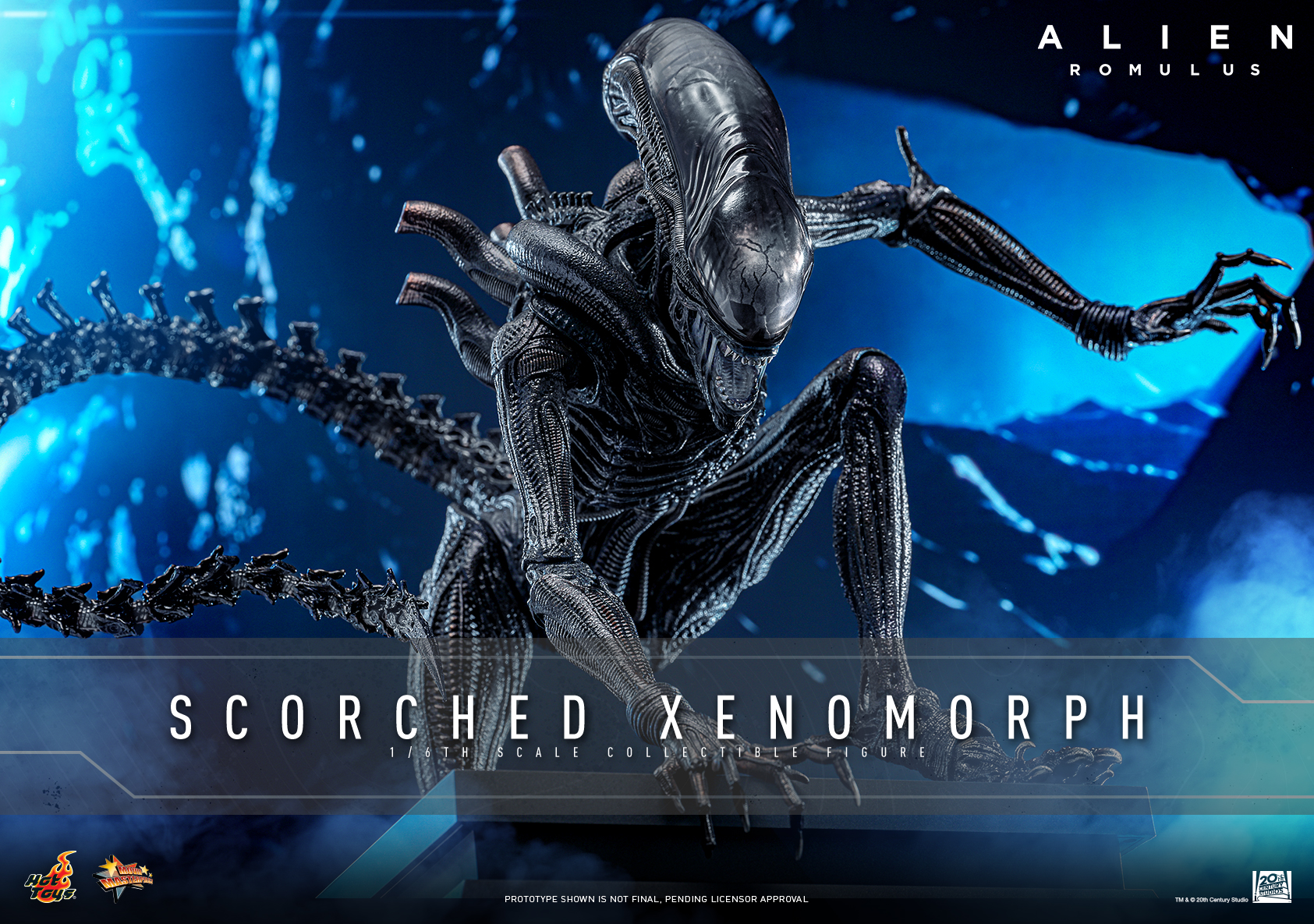 Hot Toys - Alien Romulus - Scorched Xenomorph_Poster