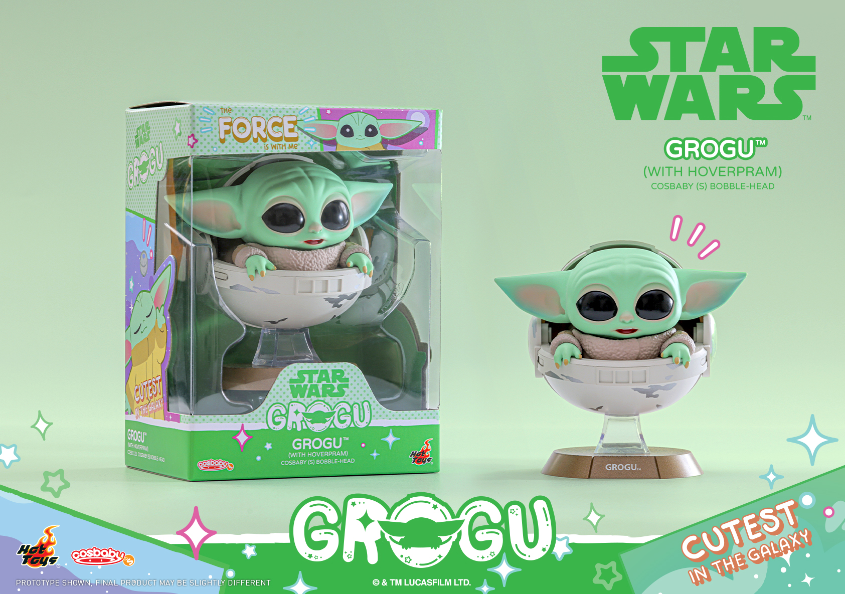 Hot Toys - Grogu (With Hover Pram) Cosbaby_PR1