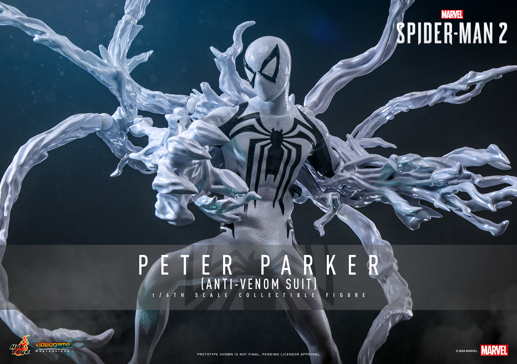 Hot Toys - SpiderMan 2 - Peter Parker Anti Venom_Poster